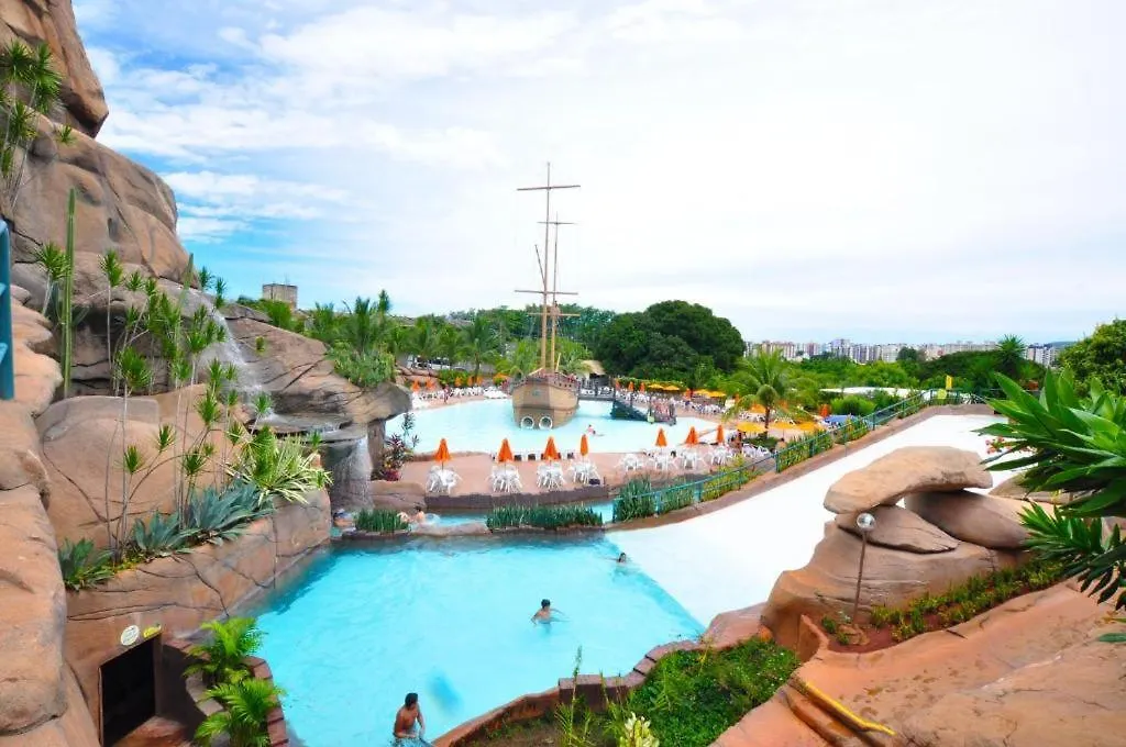 Piazza Diroma Acesso Incluso Ao Acqua Park Splash Caldas Novas Daire