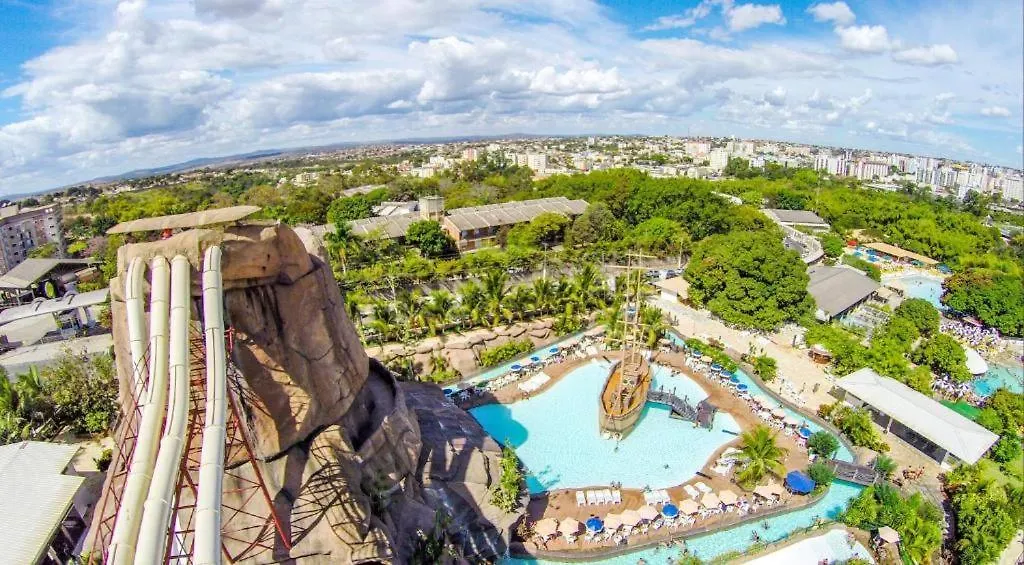 Appartamento Piazza Diroma Acesso Incluso Ao Acqua Park Splash Caldas Novas